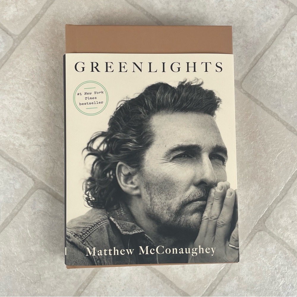 Greenlights by Matthew McConaughey Hardcover Book